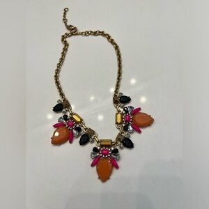 Jcrew stone collar necklace